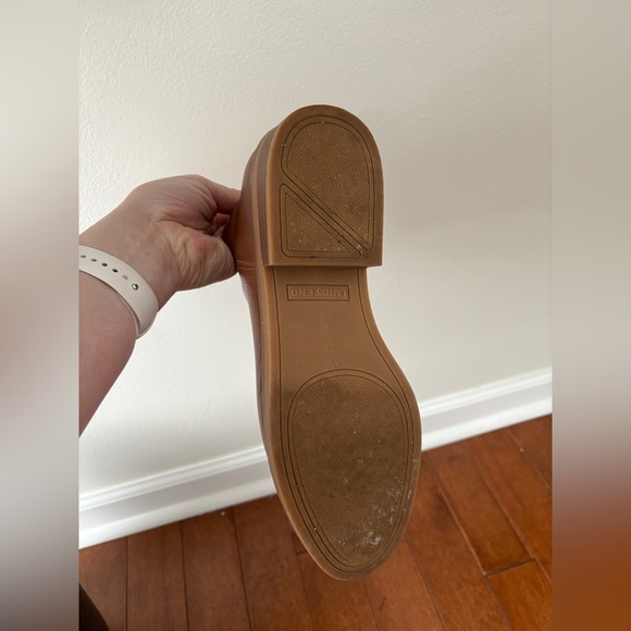 Lands’ End Dark Caramel Leather Women's Essential Zip Up Ankle Booties, Size 11 - Picture 4 of 5